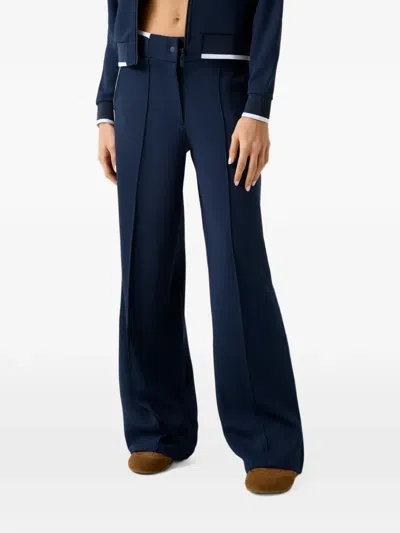 Guess Usa Sarah Pique Pants-blue