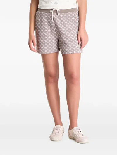 Guess Usa Scuba Logo Active Shorts In Neutral