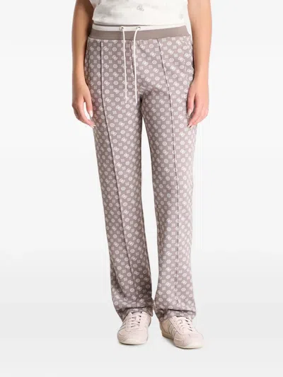 Guess Usa Scuba Logo-print Track Pants In Multi