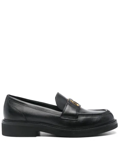 Guess Usa Shuttle Loafers In 黑色