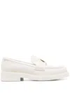 Guess Usa Shuttle Loafers In White