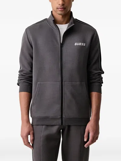 Guess Usa Side Logo Sweatshirt In Grey