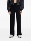 Guess Usa Side-stripe Trousers In Blue