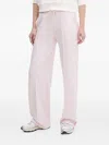 Guess Usa Side-stripe Trousers In Pink