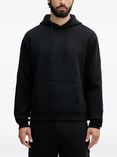 Guess Usa Side-bands Sweatshirt In Black