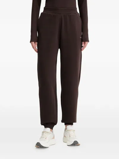 Guess Usa Side-pockets Trousers In Brown