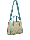 Guess Usa Silvana 4g Logo-embroidered Tote Bag In Neutral