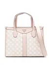 Guess Usa Silvana 4g Tote Bag In Pink
