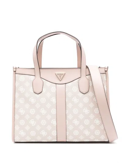 Guess Usa Silvana 4g Tote Bag In Pink