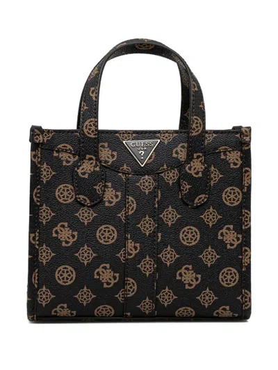 Guess Usa Silvana Tote Bag In Black