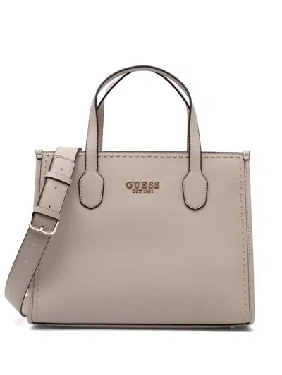Guess Usa Silvana Tote Bag In Grey
