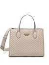 Guess Usa Silvana Two-way Handbag In Neutrals