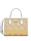 Guess Usa Silvana Woven-logo Tote Bag