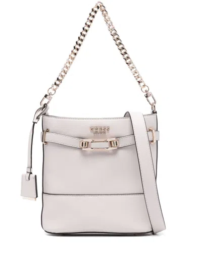Guess Usa Silvye Bucket Bag In Grey