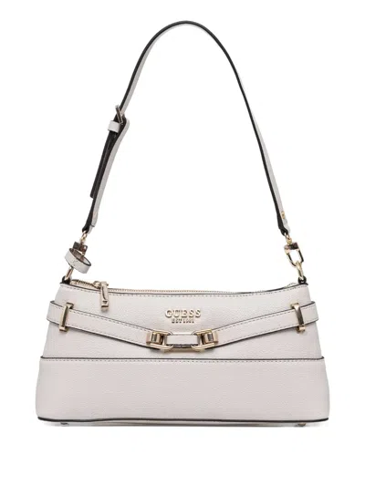 Guess Usa Silvye Shoulder Bag In Grey