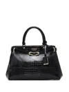 Guess Usa Silvye Tote Bag In Black