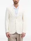 Guess Usa Single-breasted Blazer In Neutral