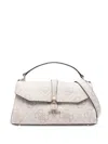Guess Usa Small Logo-plaque Tote Bag In Neutral