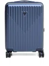 Guess Usa Small Olbia Suitcase In Blue