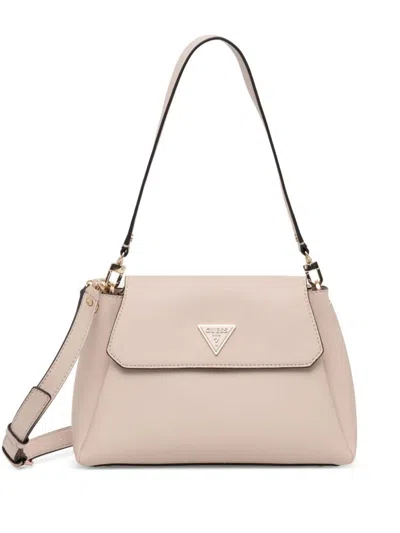 Guess Usa Sora Girlfriend Shoulder Bag In Neutrals