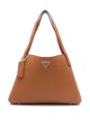 Guess Usa Sora Shoulder Bag In 褐色
