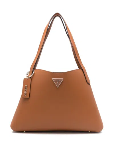 Guess Usa Sora Shoulder Bag In 褐色
