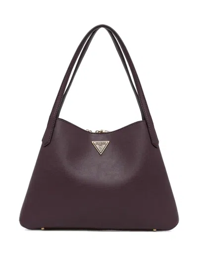 Guess Usa Sora Shoulder Bag In Red