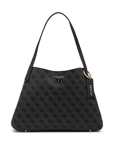 Guess Usa Sora Tote Bag In Black