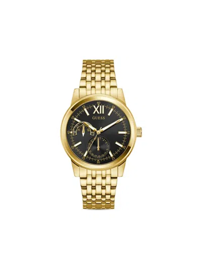 Guess Usa Stainless Steel 44mm In Gold
