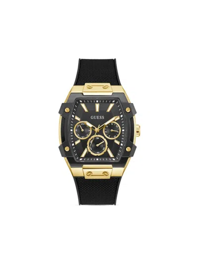 Guess Usa Stainless Steel 44mm In Black