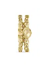 Guess Usa Stainless Steel Quartz 28mm In Gold