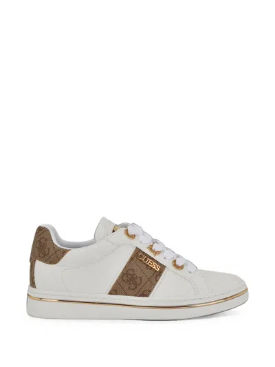Guess Usa Stew Logo-print Sneakers In Multi