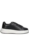 Guess Usa Stitched-detail Platform Sneakers In Multi