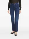 Guess Usa Straight-leg Jeans In Blue
