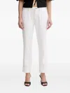Guess Usa Straight-leg Jeans In White
