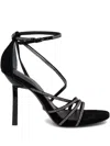 Guess Usa Suede Sandals In Black