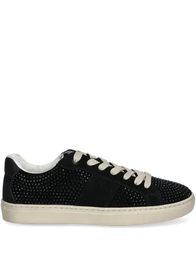 Guess Usa Suede Sneakers In Black
