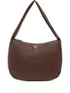 Guess Usa Sunetra Zip Logo-plaque Tote Bag In Brown