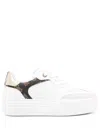 Guess Usa Swole Sneakers In White