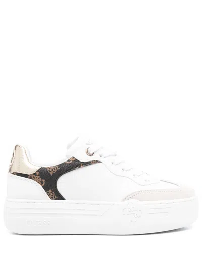 Guess Usa Swole Sneakers In White