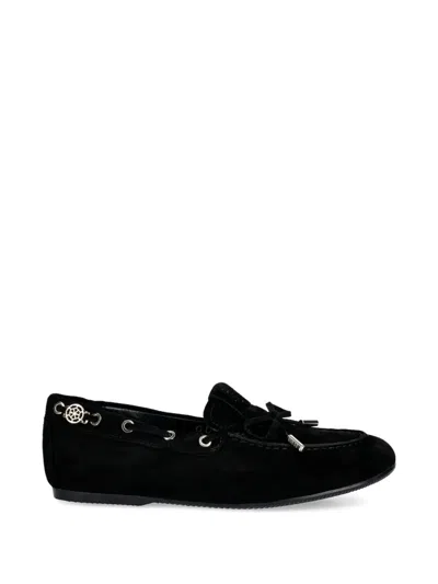 Guess Usa Tassel-detail Loafers In Black