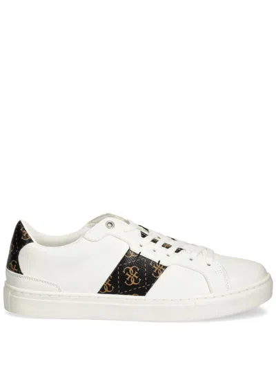 Guess Usa Todi 4g Sneakers In White