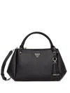 Guess Usa Top-handle Charm-detail Tote Bag In Black