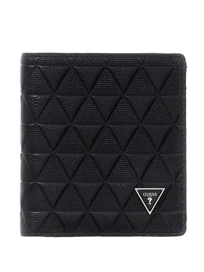Guess Usa Torino Cardholder In Black