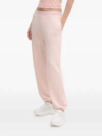 Guess Usa Track Pants In Pink