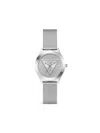 Guess Usa Tri Glitz 30mm In Silver