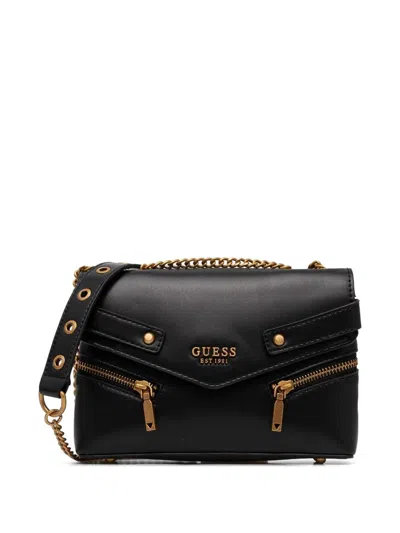 Guess Usa Trissa Cross Body Bag In 黑色