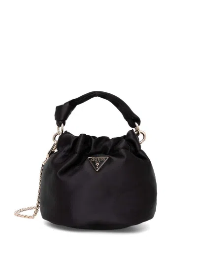 Guess Usa Twiller Bucket Bag In Schwarz