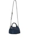 Guess Usa Twisted-handle Cross-body Bag In Blue