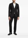 Guess Usa Two-button Pocket Blazer In Black